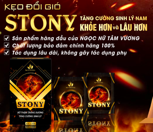 Cửa hàng bán Kẹo đổi gió Stony chính hãng cho nam nữ tăng cường sinh lý kéo dài thời gian mới nhất